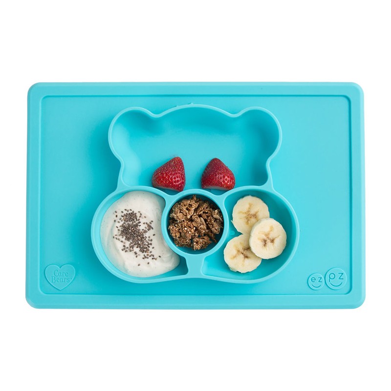 Silikonowa miseczka / talerzyk z podkładką