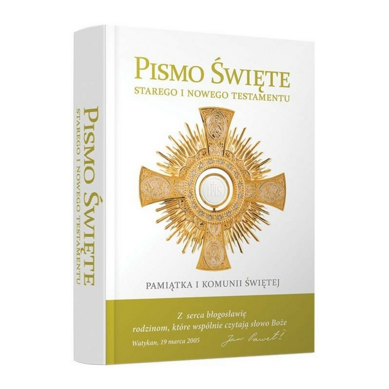 Biblia – pamiątka I komunii świętej