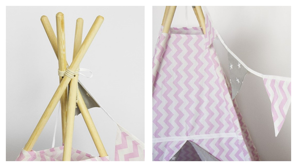 namiot-tipi-dla-dziewczynki-dziecka-z-girlanda