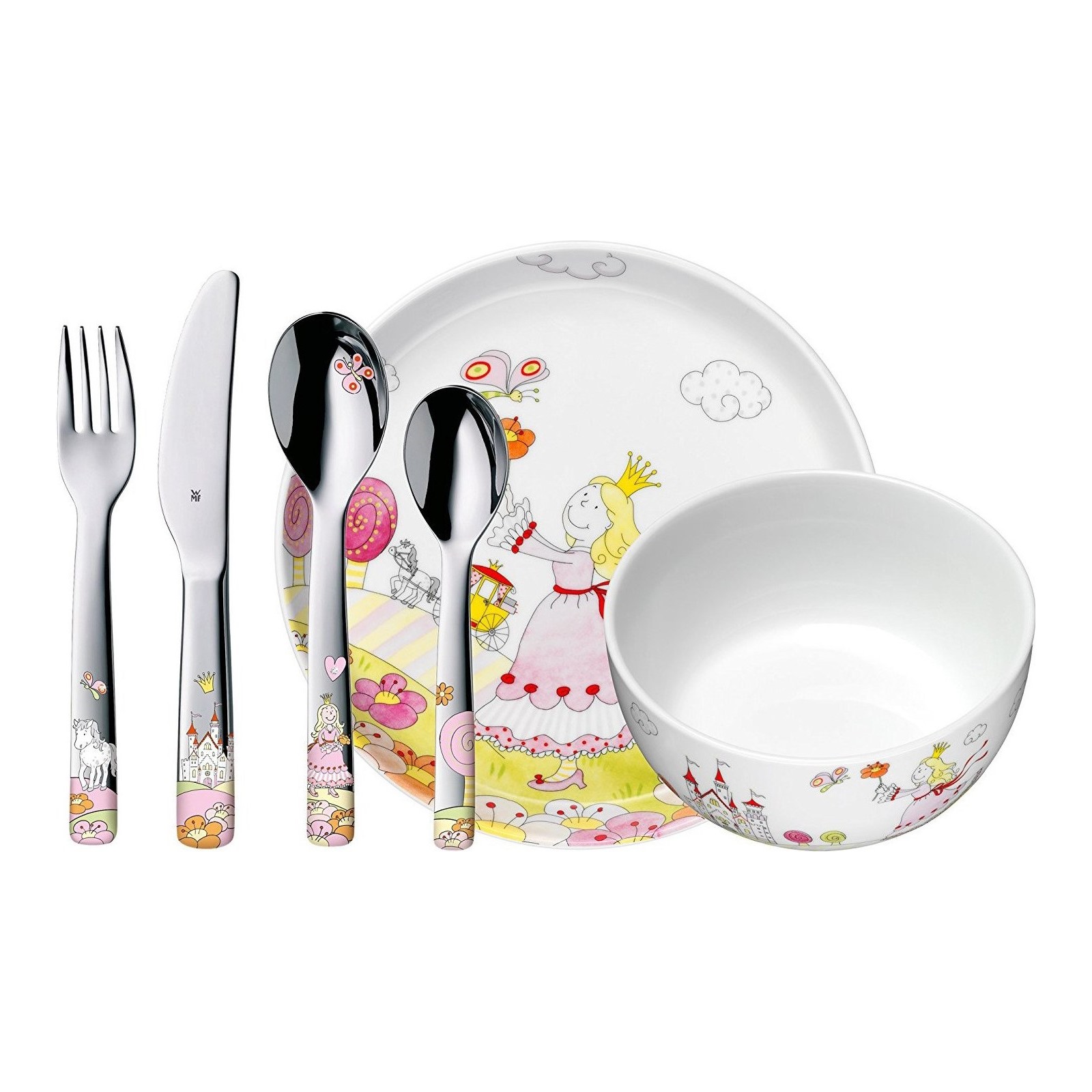 Zestaw obiadowy dla dziewczynki