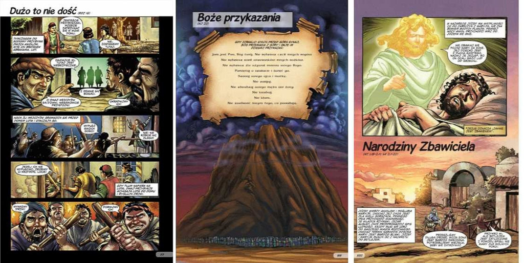 biblia dla dzieci komiks