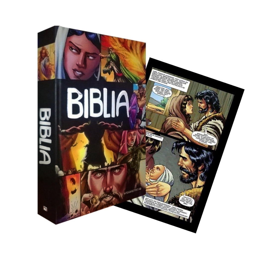 Biblia komiks dla dzieci i młodzieży