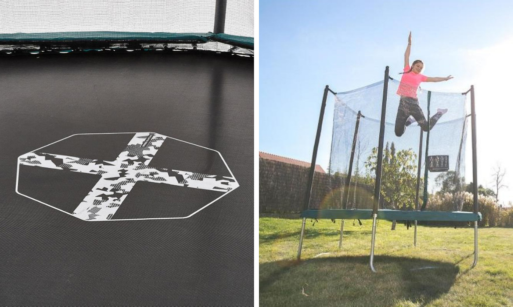 trampolina ogrodowa dla dziecka dzieci